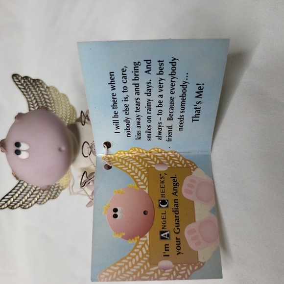 Russ Angel Cheeks Guardian Angel decorative angel with wings new - Picture 5 of 9